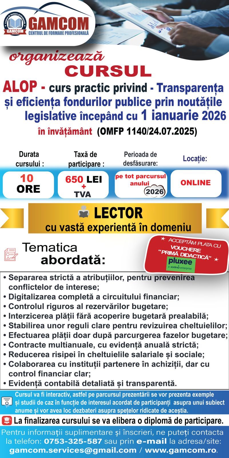 Transparenta ALOP
