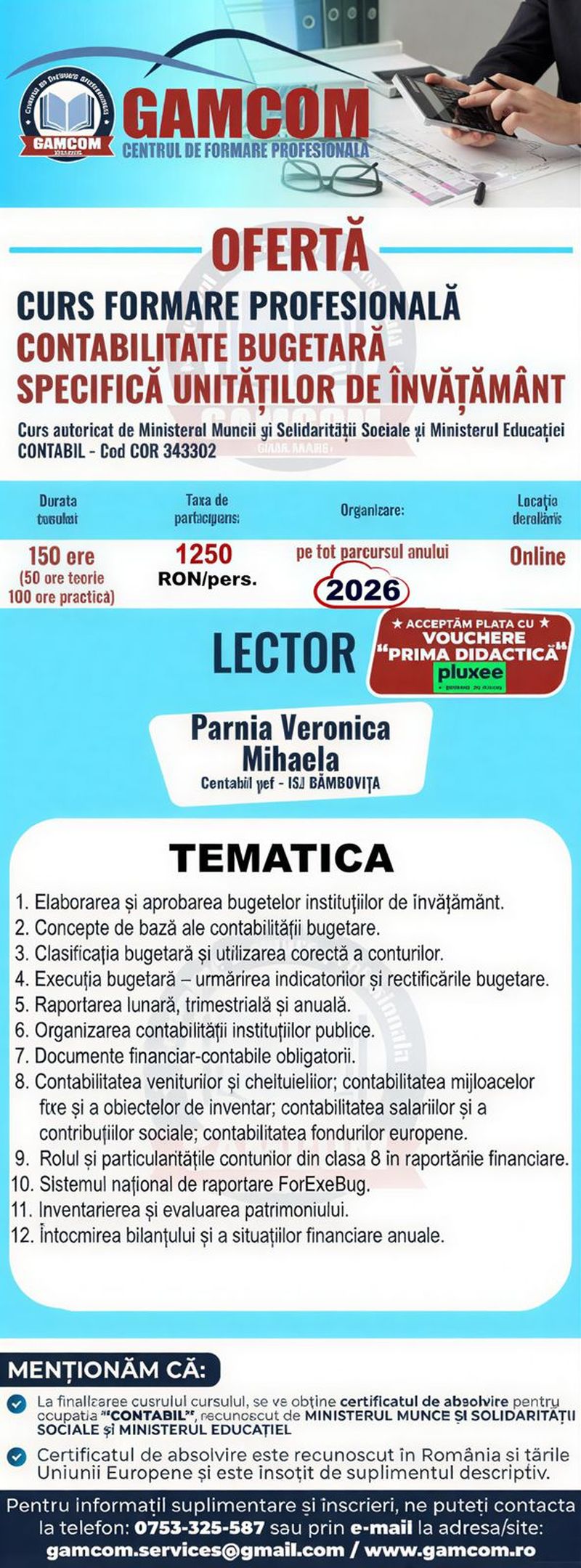 Administrator financiar (contabil)